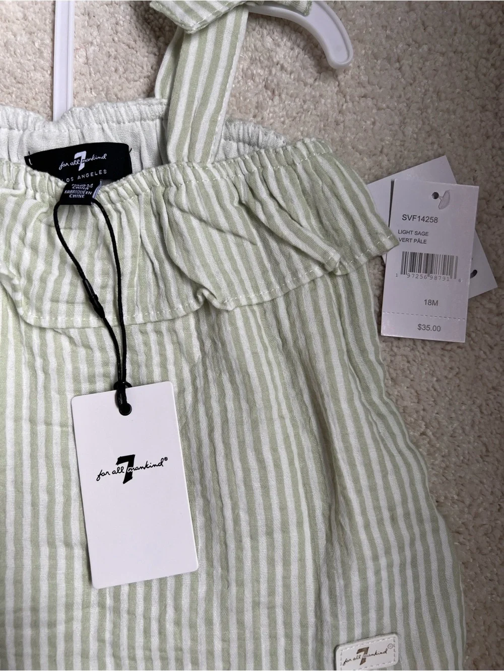 7 for all mankind Toddler Set